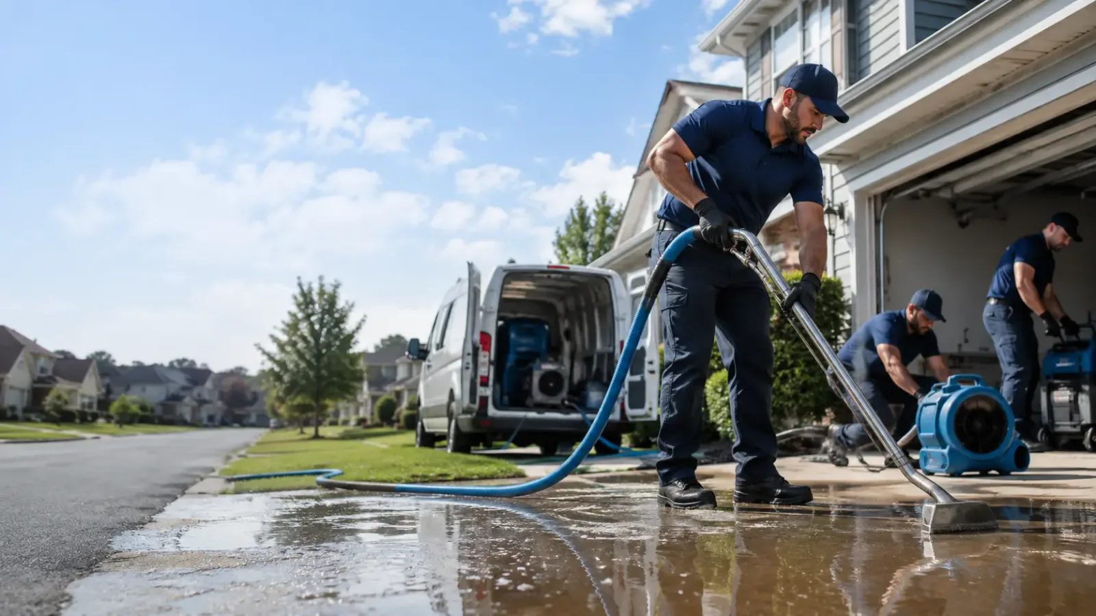Flood Damage Restoration in Osseo, MI